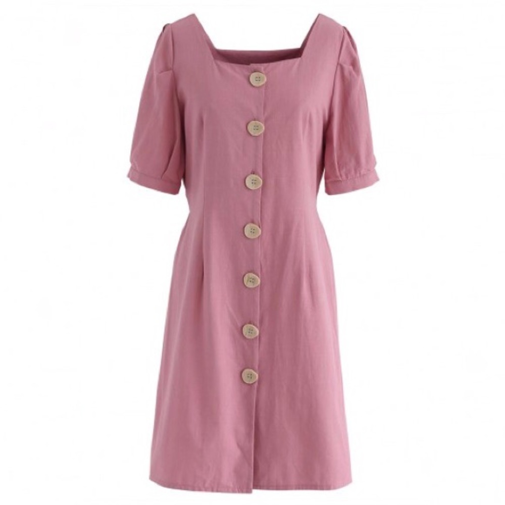 Chicwish Almost Weekend Button Down Dress / BNWT